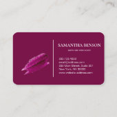 パーソナライズされたモダンプロフェッショナル 名刺 (裏面)