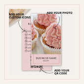 パーソナライズされたモダンベーカリー 名刺