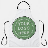 パーソナライズされたモダンミニマリスト&エレガント エプロン (正面)