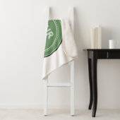 パーソナライズされたモダンミニマリスト&エレガント シェルパブランケット (インサイチュ)