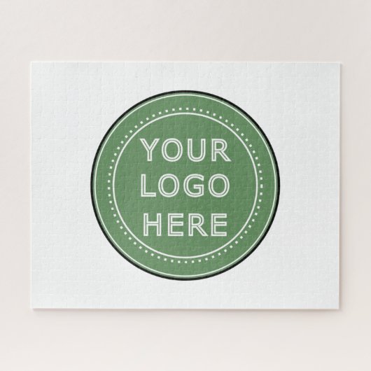 パーソナライズされたモダンミニマリスト&エレガント ジグソーパズル (横)