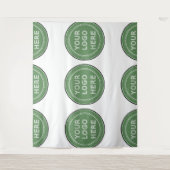 パーソナライズされたモダンミニマリスト&エレガント タペストリー (正面)