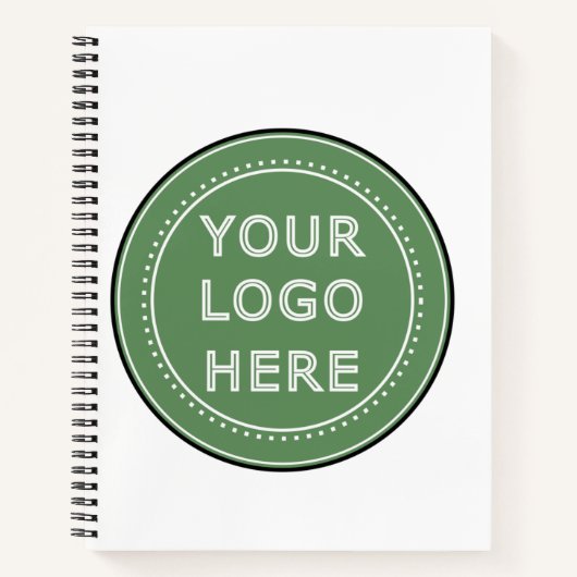 パーソナライズされたモダンミニマリスト&エレガント ノートブック (正面)