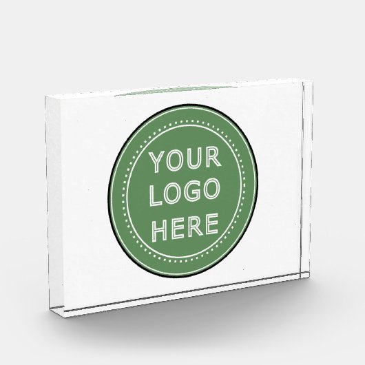 パーソナライズされたモダンミニマリスト&エレガント フォトブロック (左)