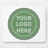 パーソナライズされたモダンミニマリスト&エレガント マウスパッド (正面)