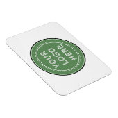 パーソナライズされたモダンミニマリスト&エレガント マグネット (右側)