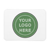 パーソナライズされたモダンミニマリスト&エレガント マグネット (横)