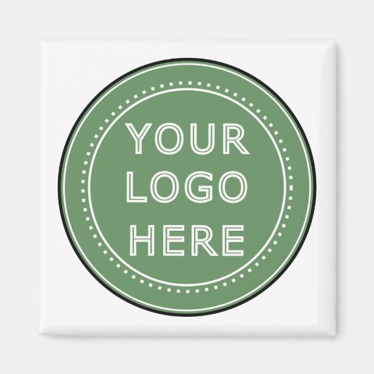 パーソナライズされたモダンミニマリスト&エレガント マグネット (正面)