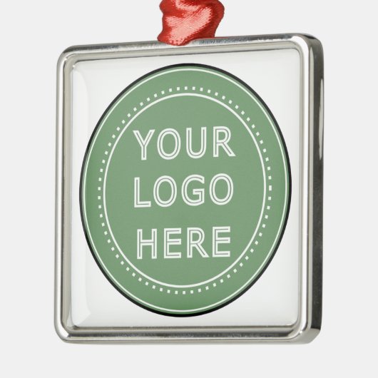 パーソナライズされたモダンミニマリスト&エレガント メタルオーナメント (左)