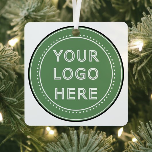 パーソナライズされたモダンミニマリスト&エレガント メタルオーナメント (インサイチュ)