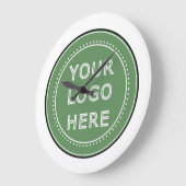 パーソナライズされたモダンミニマリスト&エレガント ラージ壁時計 (傾斜)