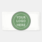 パーソナライズされたモダンミニマリスト&エレガント 横断幕 (横)