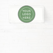 パーソナライズされたモダンミニマリスト&エレガント 横断幕 (インサイチュ)