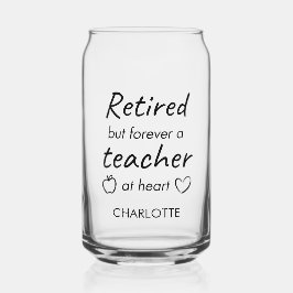 パーソナライズされたモダン先生 ガラス缶