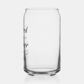 パーソナライズされたモダン先生 ガラス缶 (左)