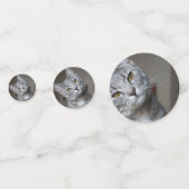 パーソナライズされたモダン写真 コンフェッティ (正面)