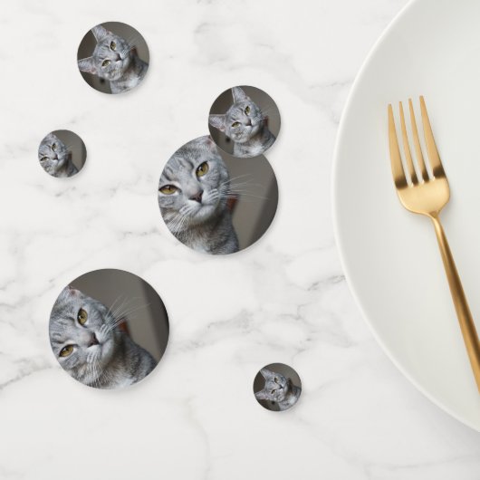 パーソナライズされたモダン写真 コンフェッティ (グループ)