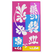 パーソナライズされたモダン抽象芸術カラフルデザイン | スモールペーパーバッグ (裏面)