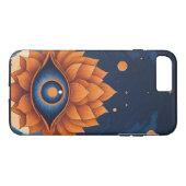 パーソナライズされたモダン目 Case-Mate iPhoneケース (裏面(横))