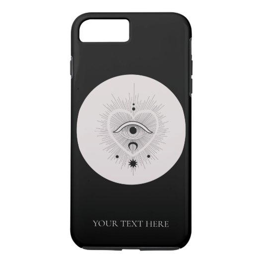 パーソナライズされたモダン目 Case-Mate iPhoneケース (裏面)