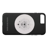 パーソナライズされたモダン目 Case-Mate iPhoneケース (裏面(横))