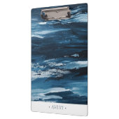 パーソナライズされたモダン絵を描抽象芸術 クリップボード (左)