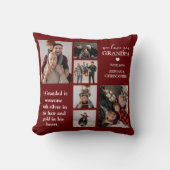 パーソナライズされたモダン頭 |写真6 クッション (正面)