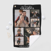 パーソナライズされたモダン頭 | 6フォトゴルフタオル ゴルフタオル (インサイチュ)