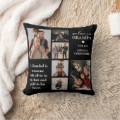 パーソナライズされたモダン頭 | 6フォト装飾用クッション クッション (ブランケット)