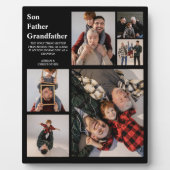 パーソナライズされたモダン3世代 |写真6 フォトプラーク (正面)