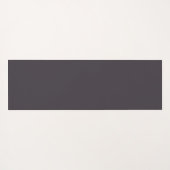 パーソナライズされたモノグラムの色ストライプの ヨガマット (裏面(横))