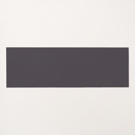 パーソナライズされたモノグラムの色ストライプの ヨガマット (裏面(横))