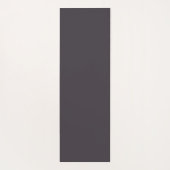 パーソナライズされたモノグラムの色ストライプの ヨガマット (裏面)