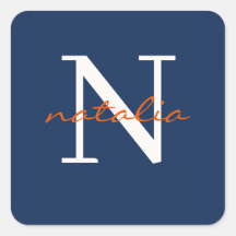 パーソナライズされたモノグラムの