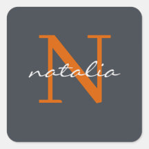 パーソナライズされたモノグラムの