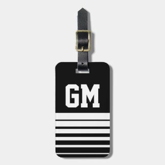 パーソナライズされたモノグラム初期ラゲッジタ男性へグ ラゲッジタグ