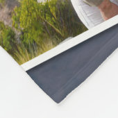 パーソナライズされたユニークカスタム写真毛布 フリースブランケット (角)