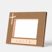 パーソナライズされたユニーククリスチャン・パーム・クロス記念 レーザー彫刻フレーム (左)