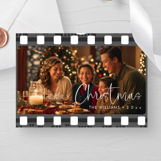 パーソナライズされたユニークChristmas写真 シーズンカード