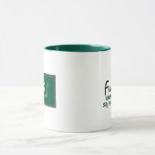 パーソナライズされたユーモアのある真菌パン マグカップ (中央)