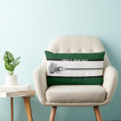 パーソナライズされたラクロスギフト腰枕 ランバークッション (椅子)