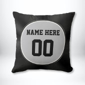 パーソナライズされたラクロスチームあなたの色、文字 クッション