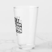 パーソナライズされたラクロスプレイヤー名の追加チーム番号 タンブラーグラス (左)