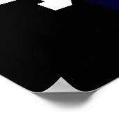 パーソナライズされたラクロスポスター ポスター (角)