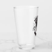 パーソナライズされたラクロス選手のスポーツチーム攻撃  タンブラーグラス (右)