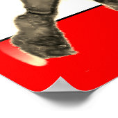 パーソナライズされたラクロス ポスター (角)