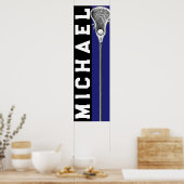 パーソナライズされたラクロス ポスター (キッチン)