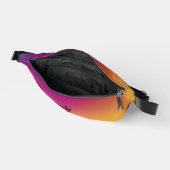 パーソナライズされたラズベリーと梨のデザイン ファニーパック (見開き)