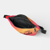 パーソナライズされたラズベリー パイナップル ファニーパック (見開き)