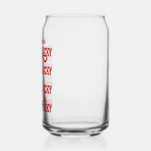 パーソナライズされたラッキーな花嫁の友達へのお祝いギフト ガラス缶 (左)